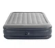 Intex Dura-Beam Pillow Rest Raised Air Mattress with Internal Pump - Gray, Queen