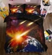 Shining Starry Sky 3D Printing Duvet Quilt Doona Covers Pillow Case Bedding Sets