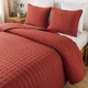 3 Pcs Pillow Shams Bedspread Coverlet Quilted Blanket Thin Comforter Bed Cover
