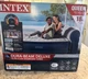 New Intex Dura-Beam Deluxe Ultra Plush Headboard w Built-in Pump 18 in Queen Bed