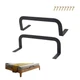 Mattress Slide Stopper 2 Pcs, Metal Retainer Bar, Bracket Prevents Mattress S...