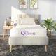 Twin XL Mattress 6 Inch Memory Foam Medium Firm White NQ73615 NapQueen