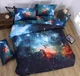 3D Bright Starry Sky Night KEP192 Bed Pillowcases Quilt Duvet Cover Kay