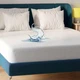 Niagara Waterproof Mattress Protector Queen 60x80 Cover Deep Queen, White 