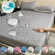 Quilted Mattress Protector Non-Slip Breathable Mattress Cover Fitted Bed Sheet