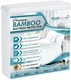 PlushDeluxe Premium Bamboo Mattress Protector &ndash; Queen Size, Queen, White 