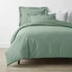 Company Cotton&trade; Classic Cool Cotton Percale Bed Duvet Cover - White, Full/Queen