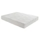 Pemberly Row 10" Modern Fabric Queen Gel Memory Mattress in White