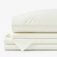The Company Store Classic Cool Cotton Percale Bed Sheet Set Solid 100% Cotton