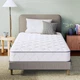 Twin Mattress 8 Inch Hybrid Memory Foam Innerspring White GS-HY1-BN-8T GAESTE