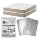 UBMOVE King Mattress bags 2 Pack 76x15x104 Poly Bags Protective Moving Storage