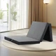 Tri Folding Mattress Single Size - Memory Foam Tri-fold Handle & Non-Slip Bot...