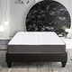 Firm 8 in. Twin-XL Gel Memory Foam Mattress, Hybrid Euro Top Mattress in a Box