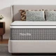 Novilla 10 Inch Twin Size Hybrid Mattress, Medium Plush, Individually Wrapped...