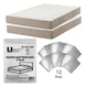 UBMOVE 12 Queen Mattress Bags 61"x15"x90" Poly Bags Protective Moving Storage