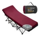 Cymula Camping Cot Mattress 2In Memory Foam Soft ,Warm Non-Slip Topper  75x30x2