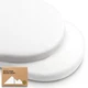 2-Pack Organic Bassinet Sheets for Girls, Boys - 100% Cotton Bassinet Mattress S