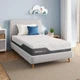 FATHOM Medium Twin Mattress 10 Inch Memory Foam Mattress Twin Size Bed in a B...